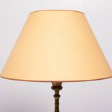 Gilded Bronze table lamps with shades France 1880s