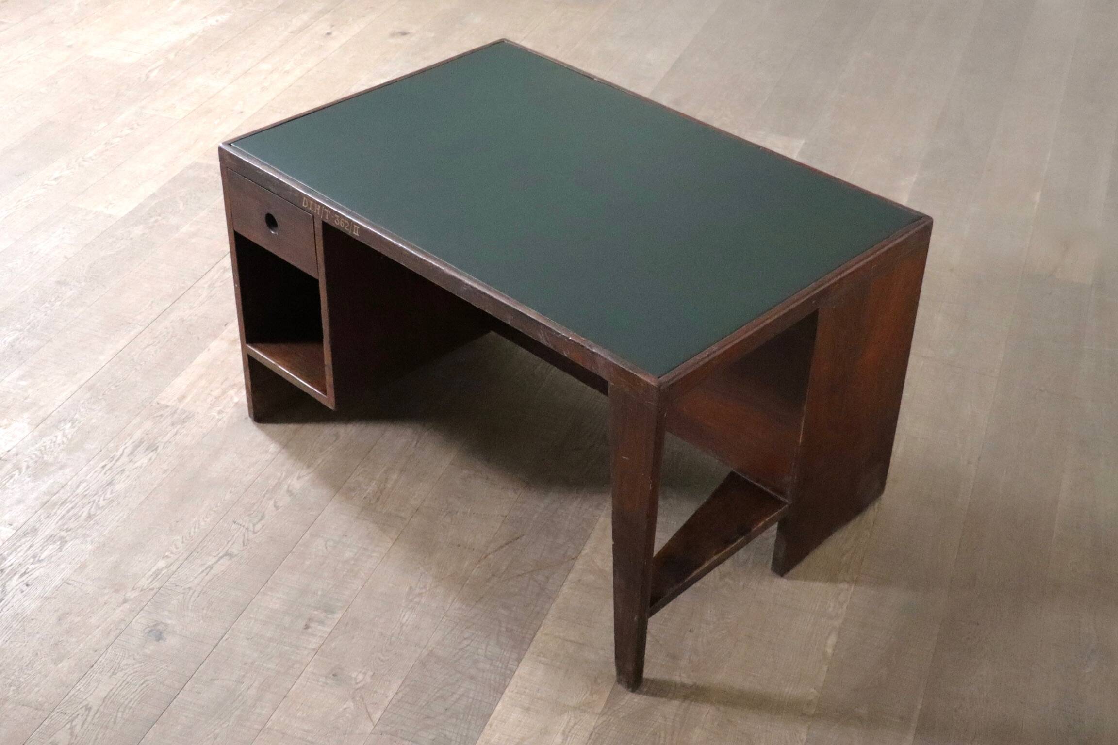 Pierre Jeanneret Pigeonhole Desk PJ-BU-02-A, India 1950s