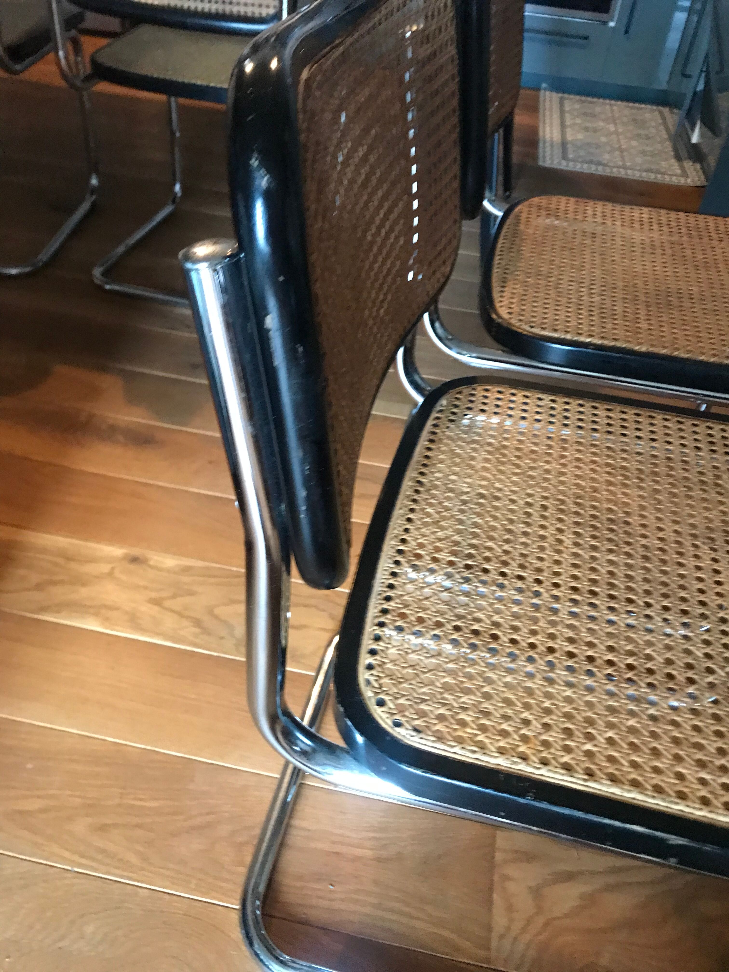 Pair of chairs Cesca Marcel Breuer