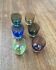 Coloured Space Age shot glasses by Gral, mid-century German, 1960s, set of 5.