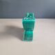 Green glazed ceramic butterfly flower frog