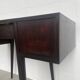 Vintage 1950s Italian Vanity/Desk with Mirror, in Solid Wood, Gio Ponti Style
