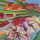 Oil Painting on Panel – Still Life with Gladioli