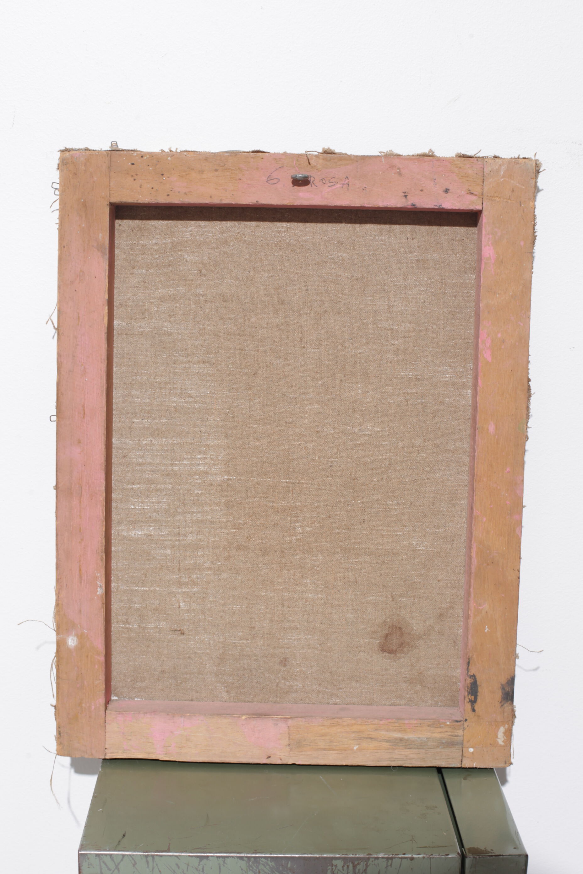 Old oil portrait - man