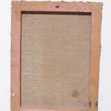 Old oil portrait - man