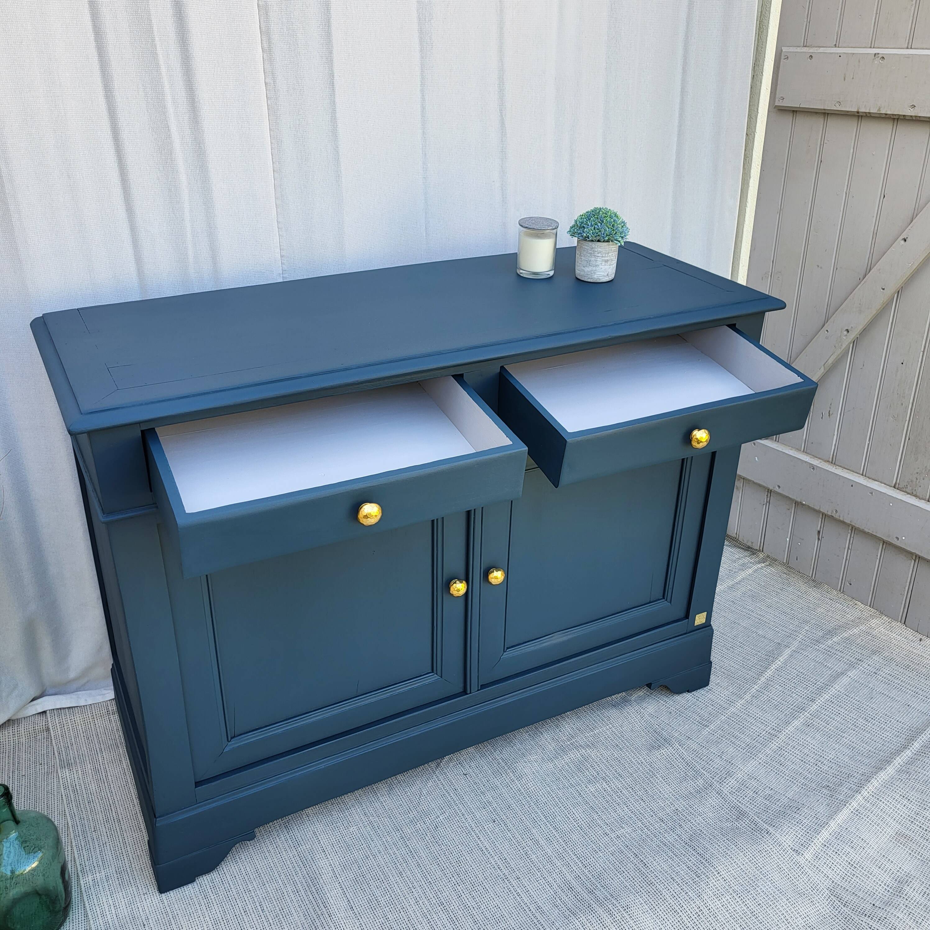 Buffet bas 2 portes et 2 tiroirs