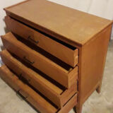 Vintage blond wood dresser