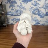 Statue of Saint Joseph and the infant Jesus in biscuit porcelain, early 20th century