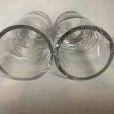 Pair of bohemian crystal vases