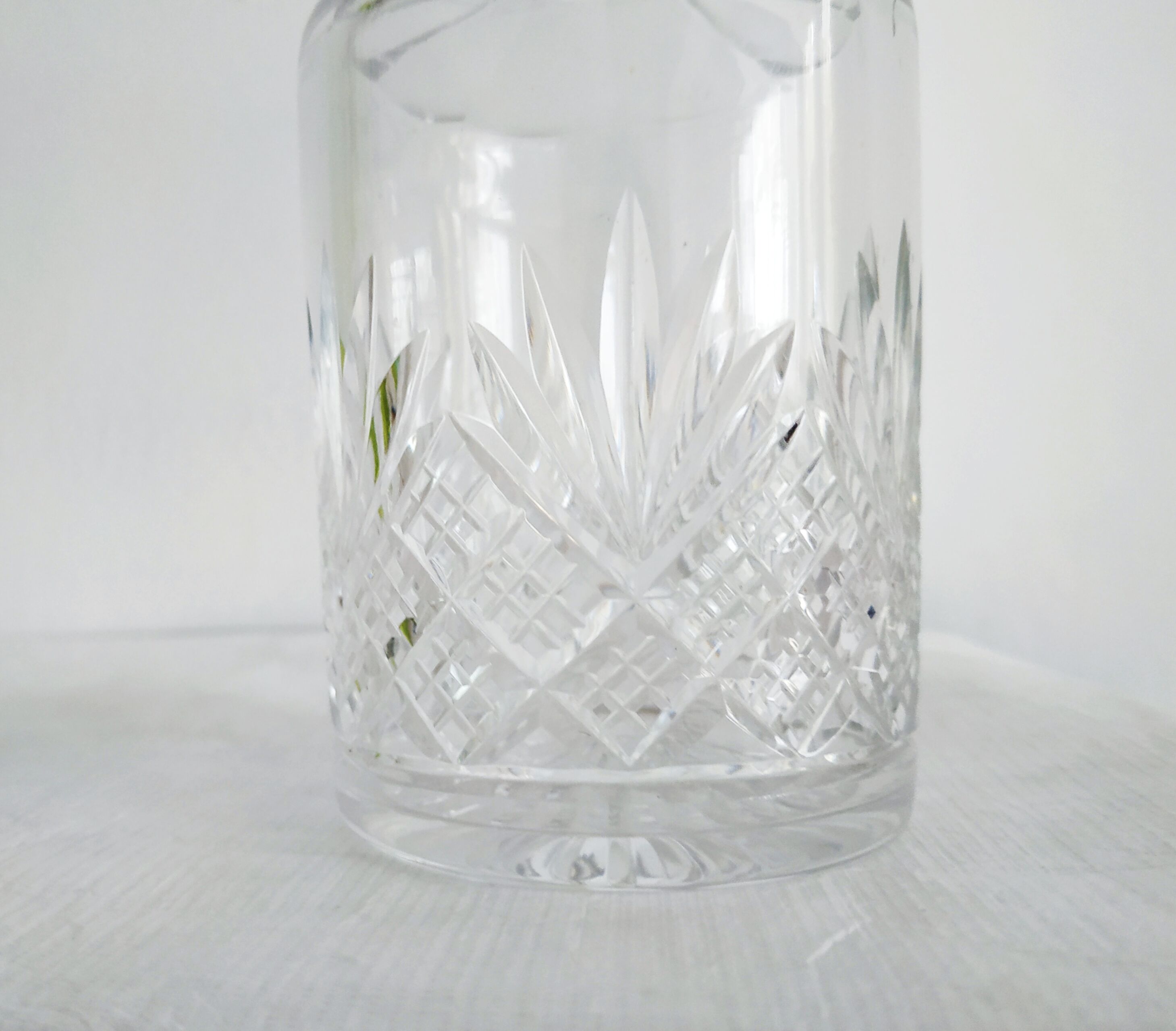 Carafe à liqueur en cristal Val Saint Lambert