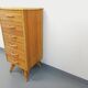 Commode chiffonnier vintage en rotin des années 70