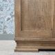 Large Art Deco wardrobe in oak (renovated)