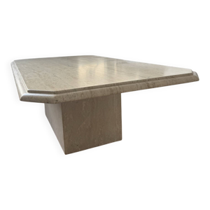 Table basse en travertin