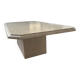 Table basse en travertin