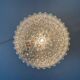 Round bubble glass wall lamp or flush mount by Limburg, 1960s, Germany
