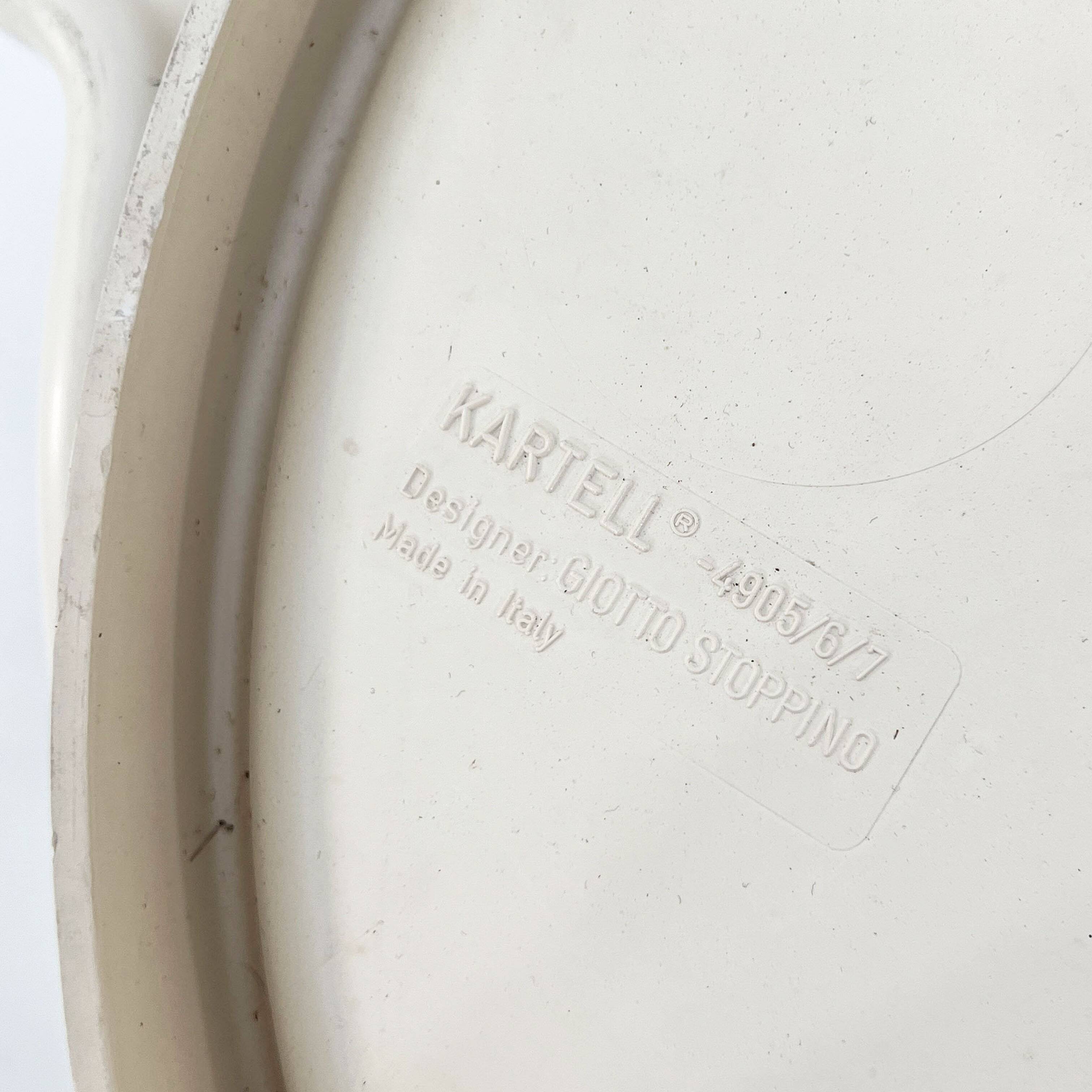 Paire de Tables d'appoints par giotto stoppino pour kartell, 1970