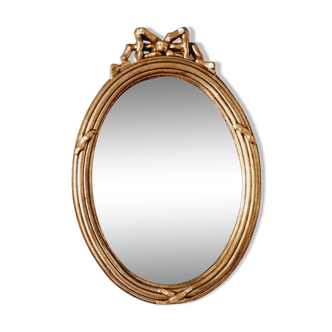 Louis XVI style wooden mirror