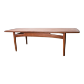 Table basse danoise en teck par HE Mobler 1960