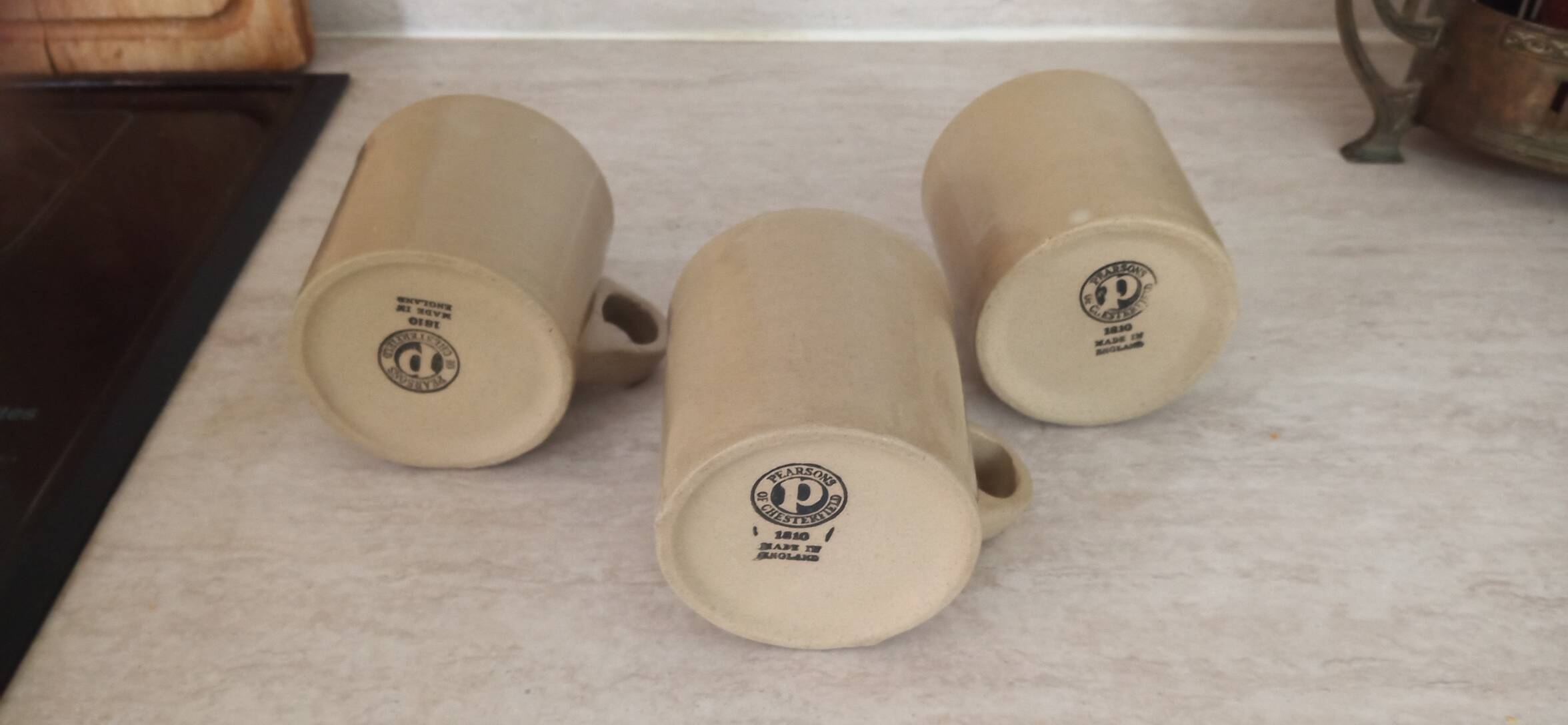 Pearsons of chesterfield vintage english mugs