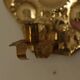 Baroque Style Mid-Century Brass Swedish Sconces