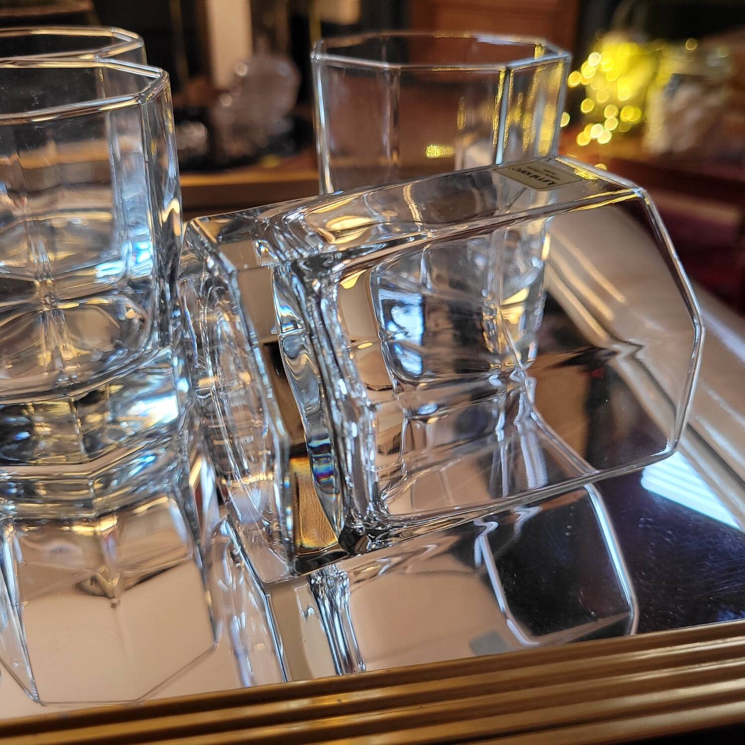 7 Octime Luminarc glasses – 1980s