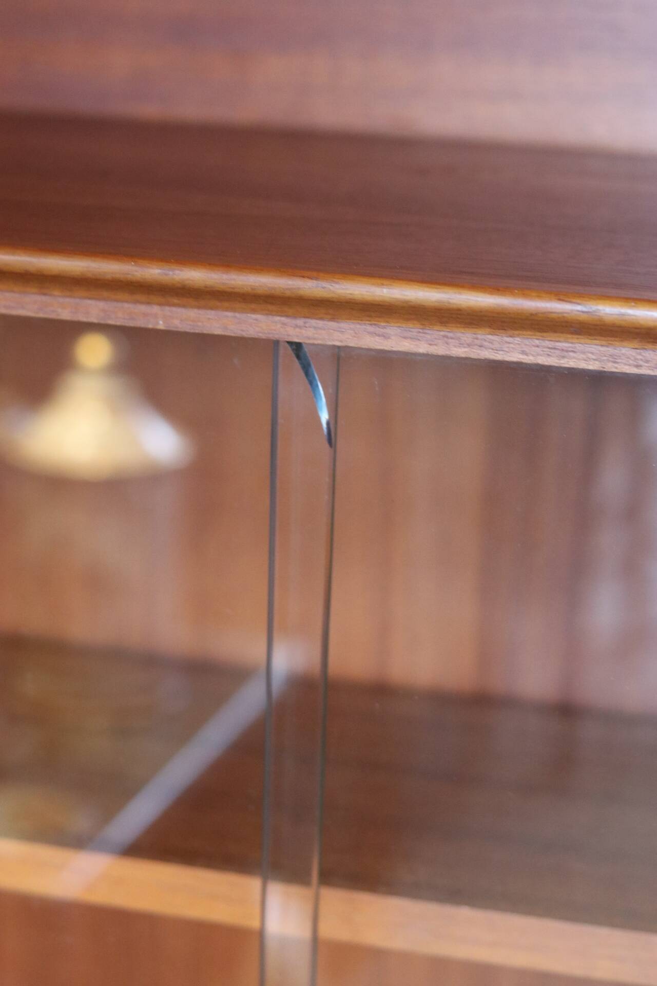 Vintage Scandinavian teak wall unit