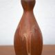 Vintage sandstone vase, flamed ceramic vase, small sandstone vase, collection, decorative vase