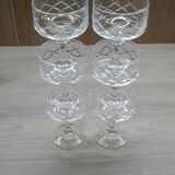 Verres en cristal