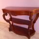 Serving console in mahogany style louis XV of Napoleon III period