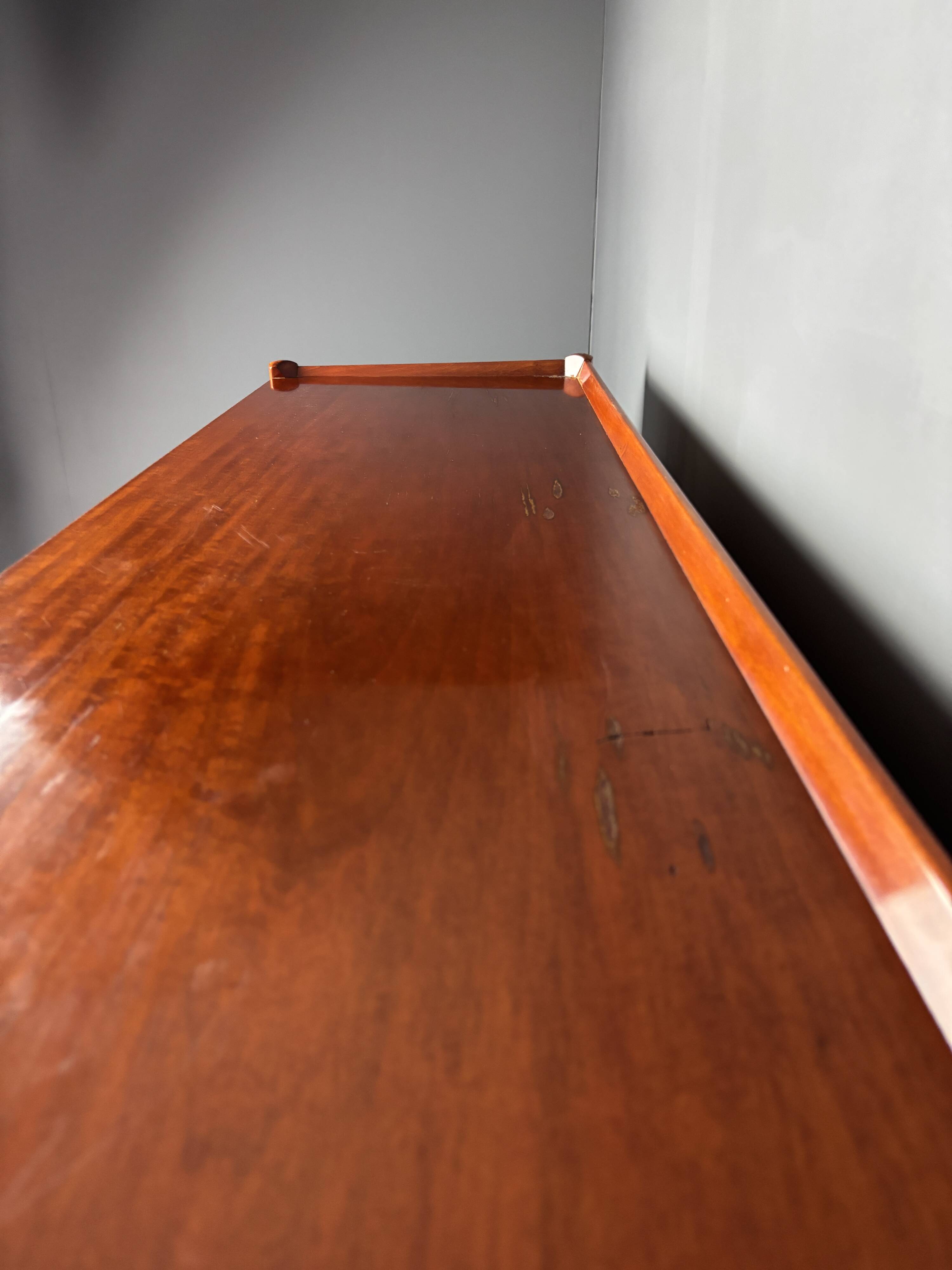 Midcentury Swedish Scandinavian sideboard cabinet by David Rosen model Napo