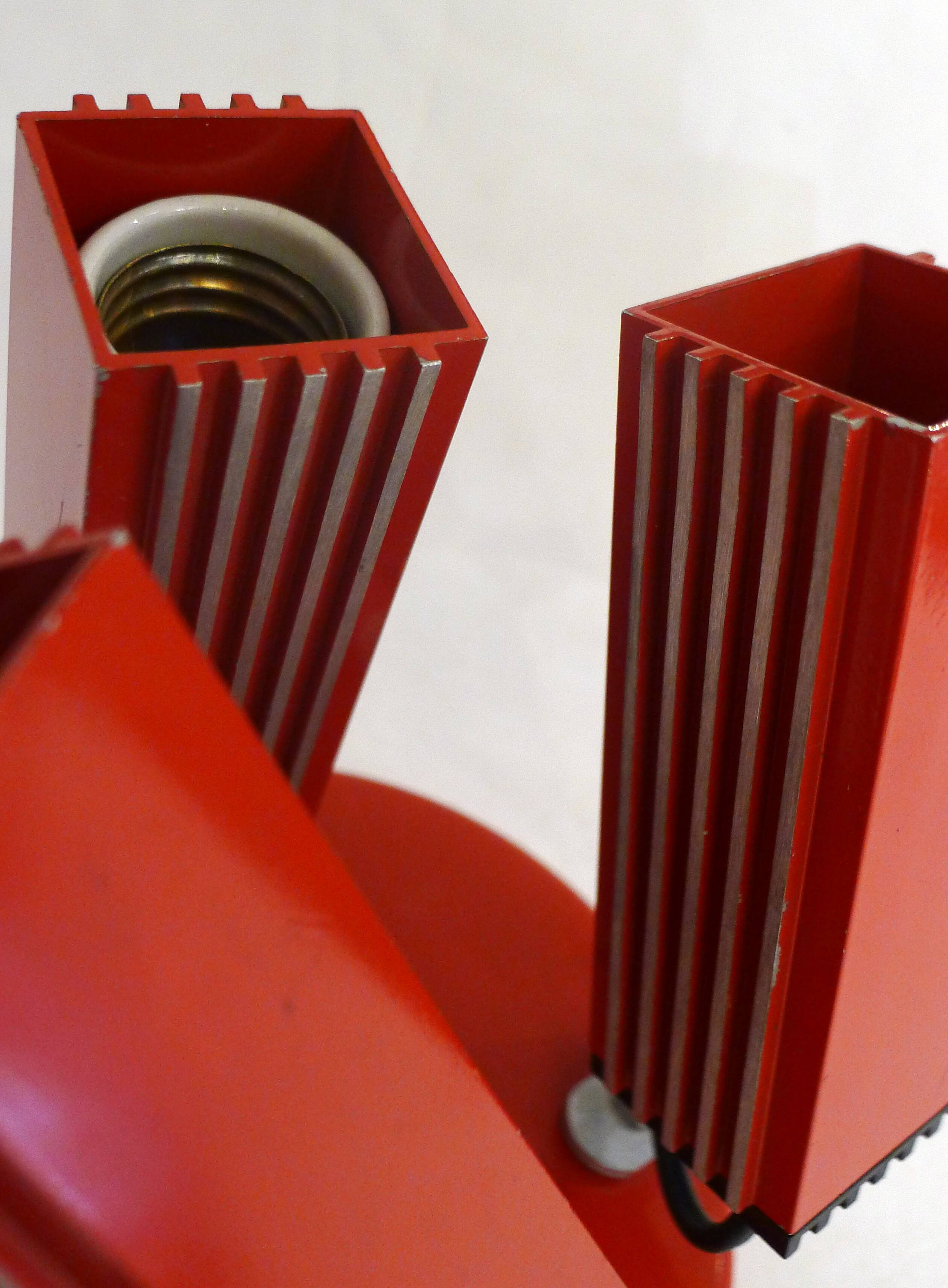 1980's 3-spot ceiling or wall light