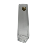Octagonal soliflore vase Cristal d'Arcques