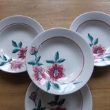 Set of 4 deep plates from Sarreguemines model Monceau 200214