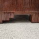 Art Deco buffet by Saddier & Fils in solid rosewood and veneer.