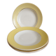 Hollow ceramic plates Moulin des Loups
