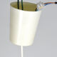 Ball Shaped Beige Pendant Lamp, Sweden - 1950s
