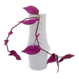 Op Art porcelain vase by Royal Bavaria KPM, Germany, 1970s