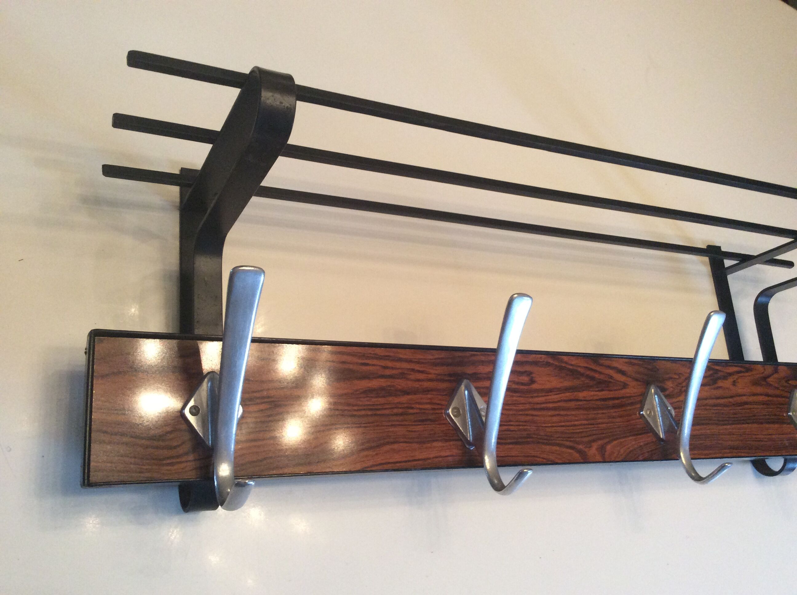 60s wardrobe coats rack