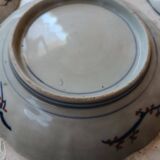 5 IMARI PLATES JAPAN 19th century scalloped floral motifs, FUKI CHOSHUN Arita