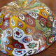 Vintage Murano millefiori storage cup