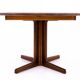 Walnut dining table, mid century modern, Denmark, 1960s.