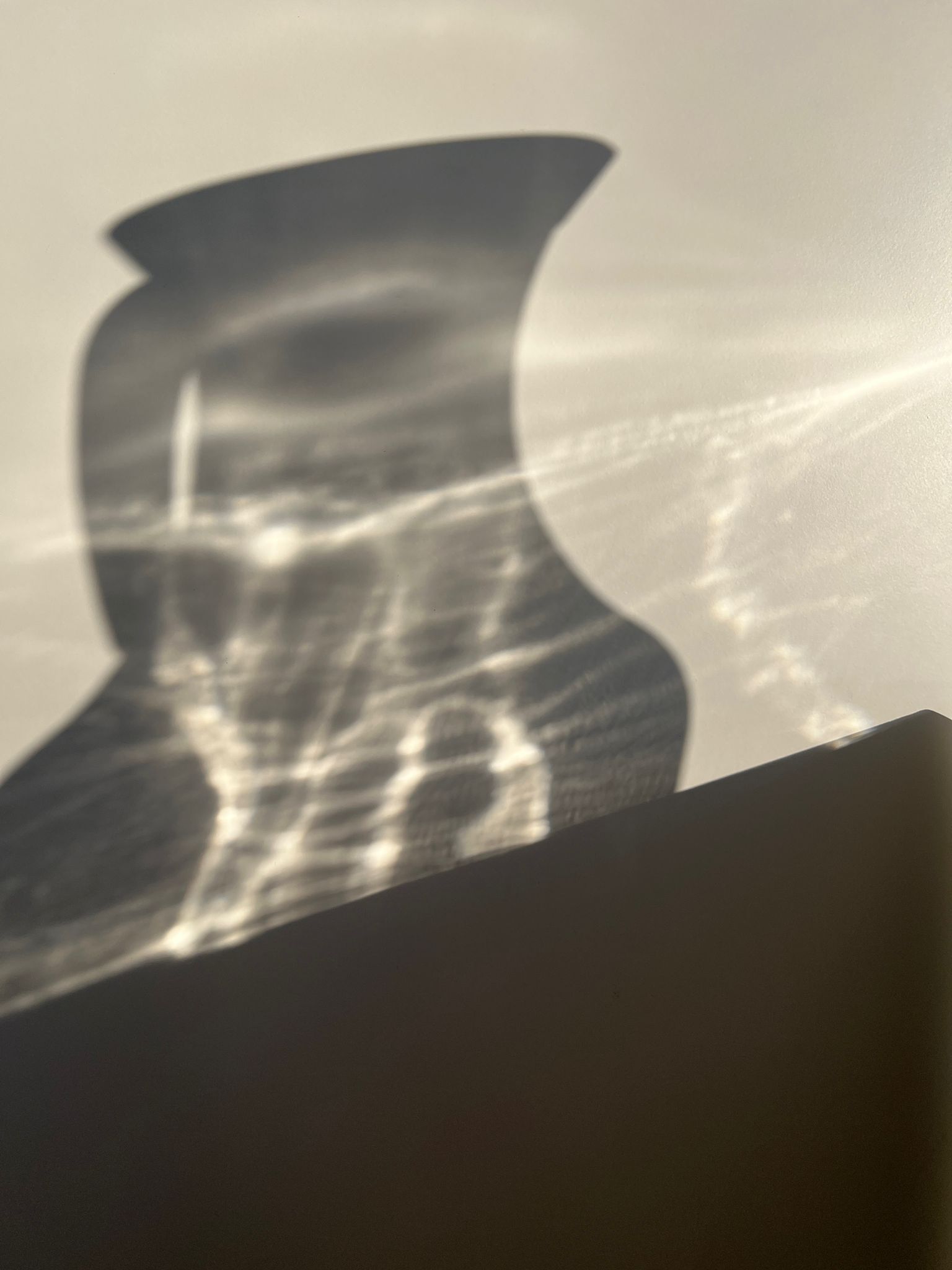 Vintage water decanter H: 25cm