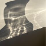 Vintage water decanter H: 25cm