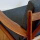 Fauteuil scandinave en teck Grete Jalk
