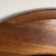 Scandinavian rotating plateau XXXL in teak Dismeg Denmark 1960