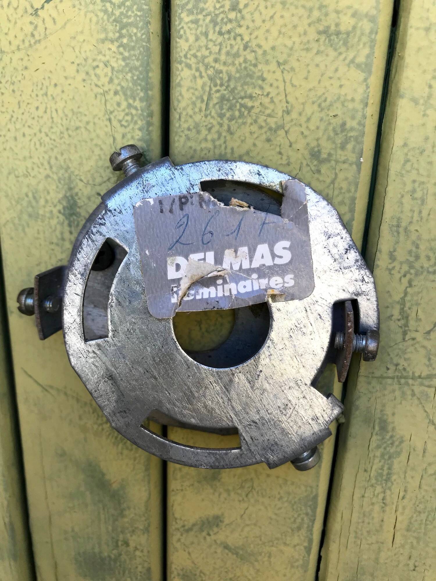Vintage Delmas wall lights from the 70s