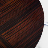 Makasar Ebony table made in 1950s Czechia by Kovona