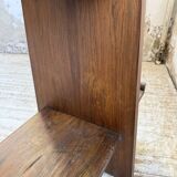 Jardinière années 50 palissandre constructiviste