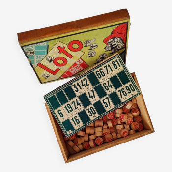 1950s lotto game