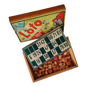 Jeu de loto années 50